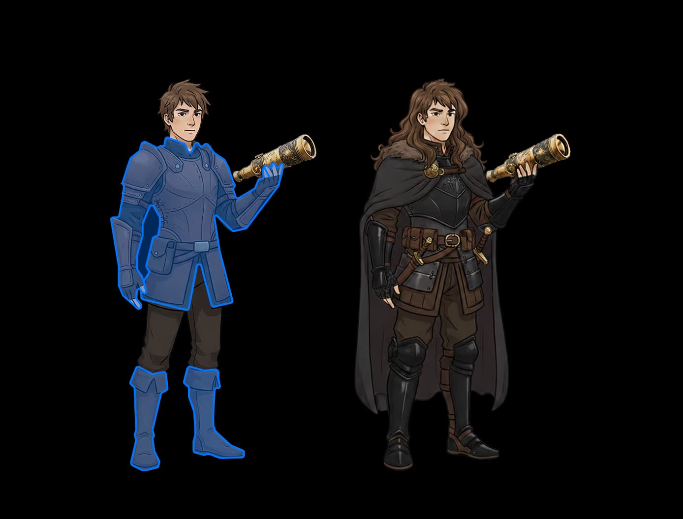 ワンクリックで衣装を変更