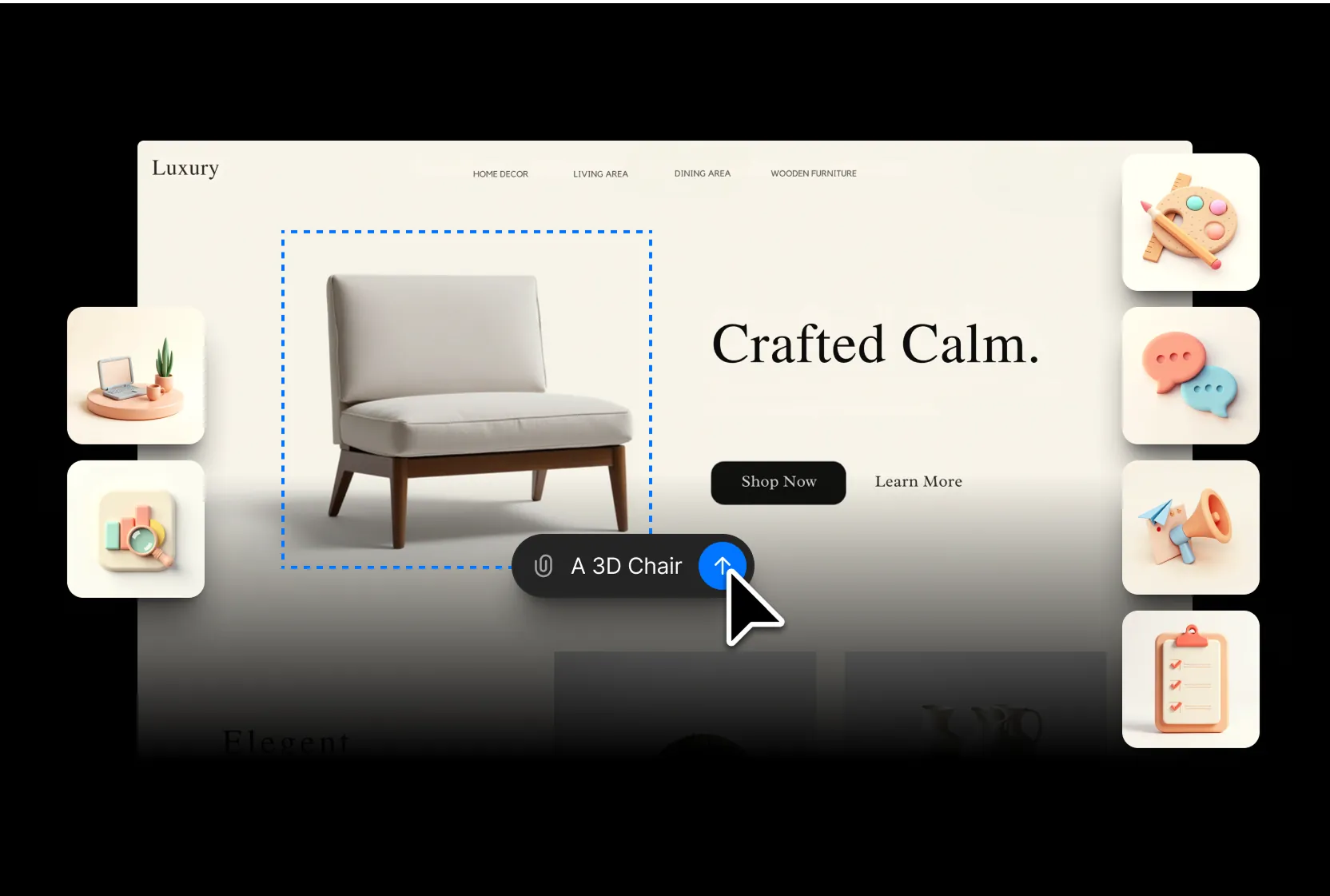 创建着陆页视觉效果