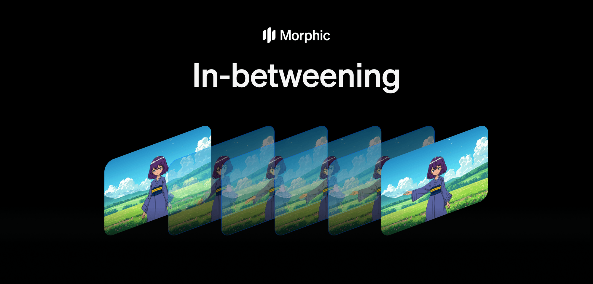 What is in-betweening and how does it work?