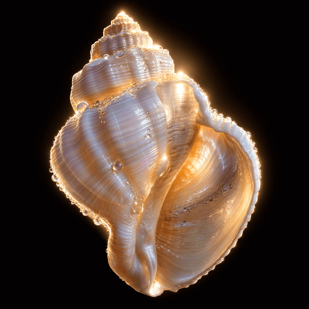 CGI seashell render generated with ChatGPT Images 2.0
