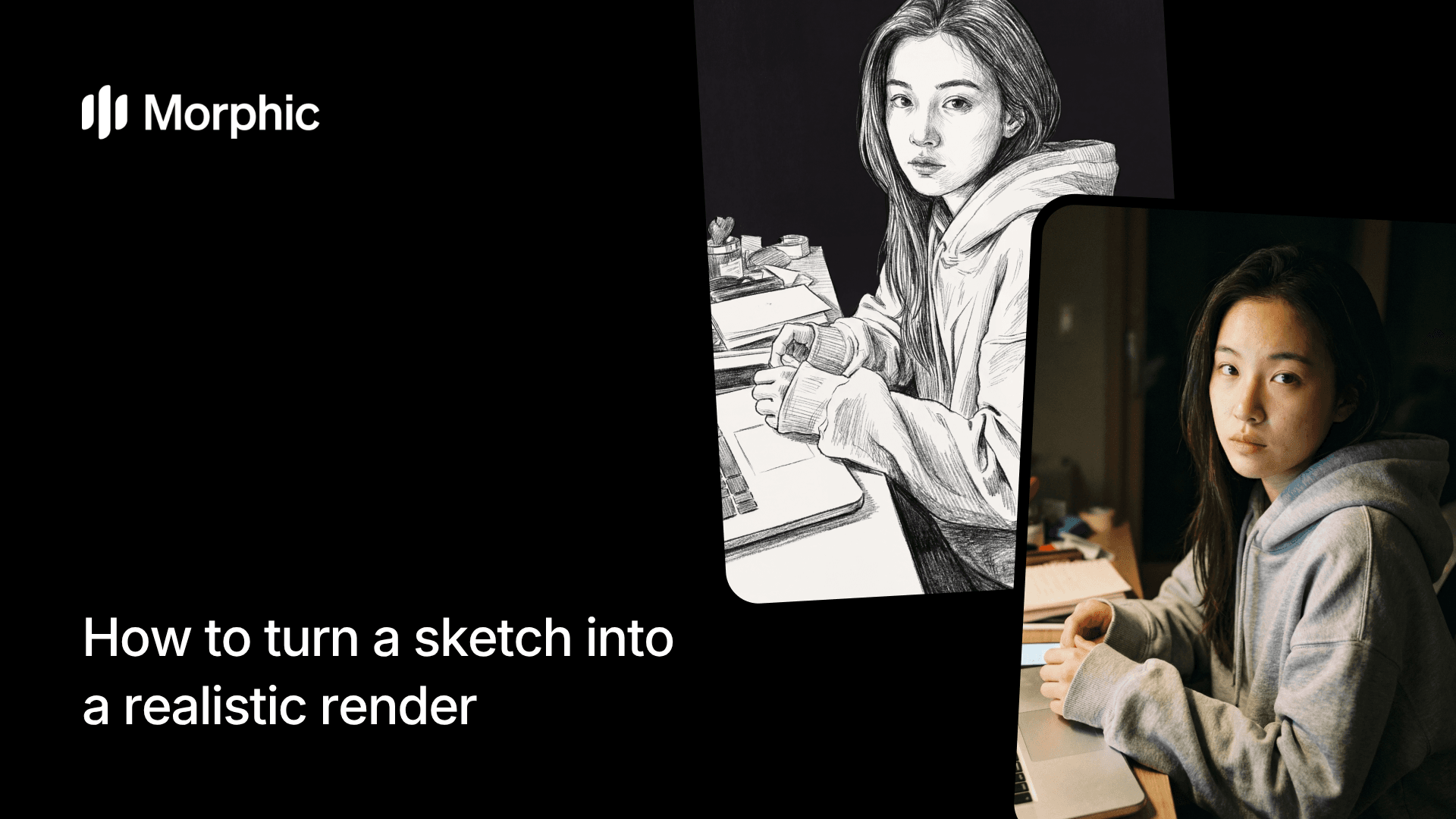 How to turn a sketch into a realistic render