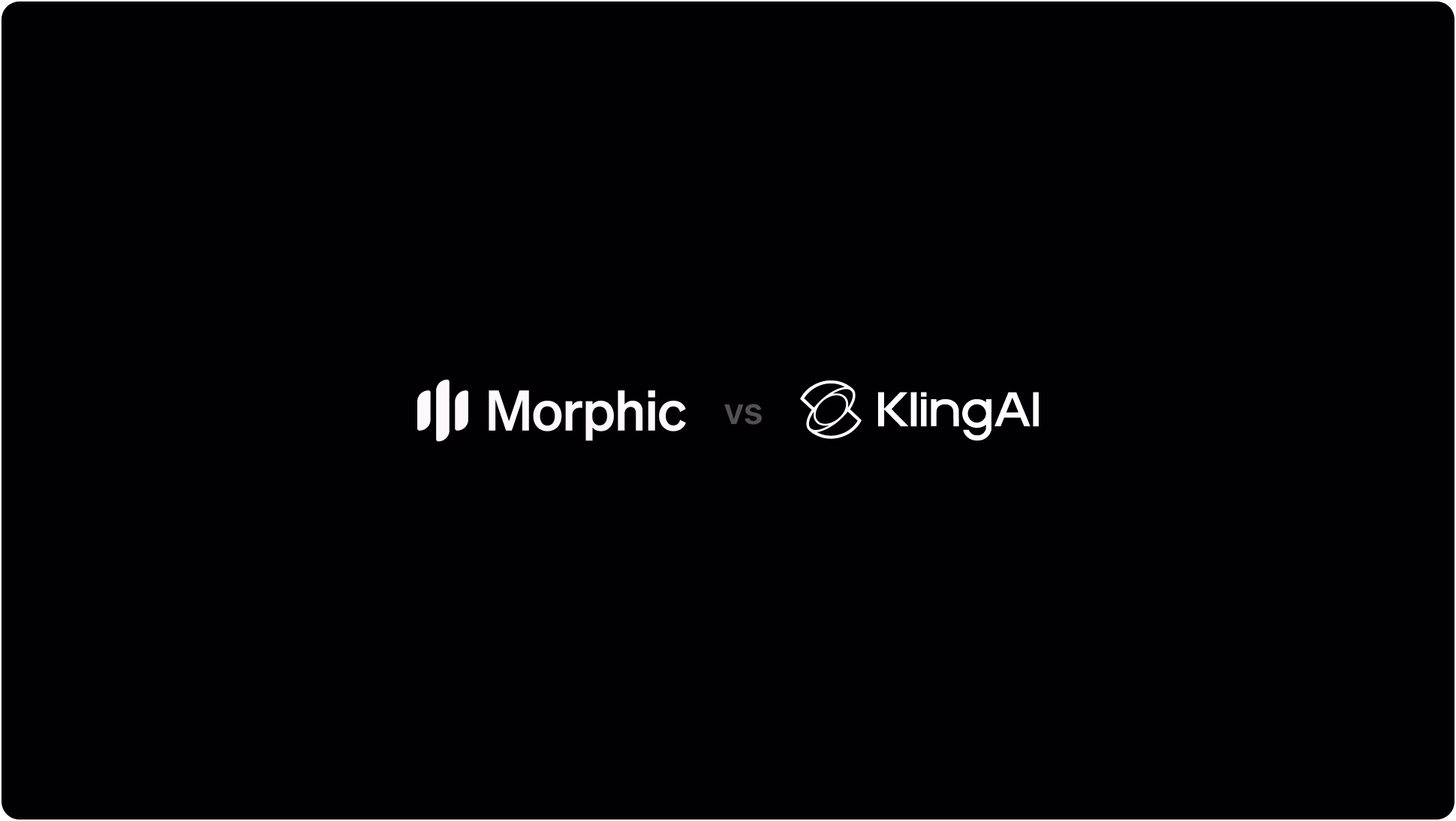 Morphic vs Kling AI