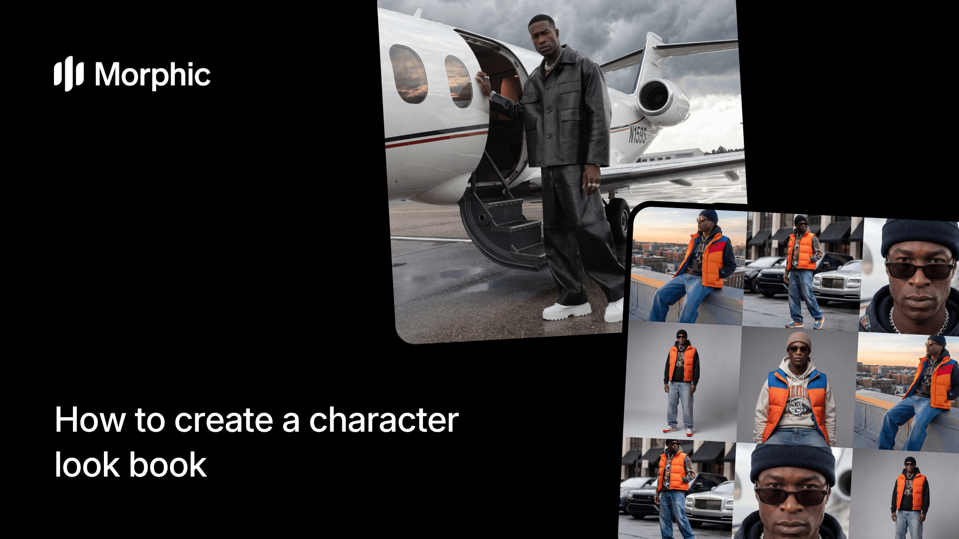 How to create a character look book