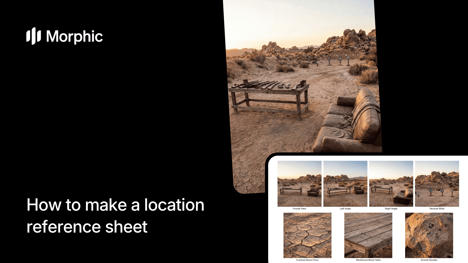 How to make a location reference sheet