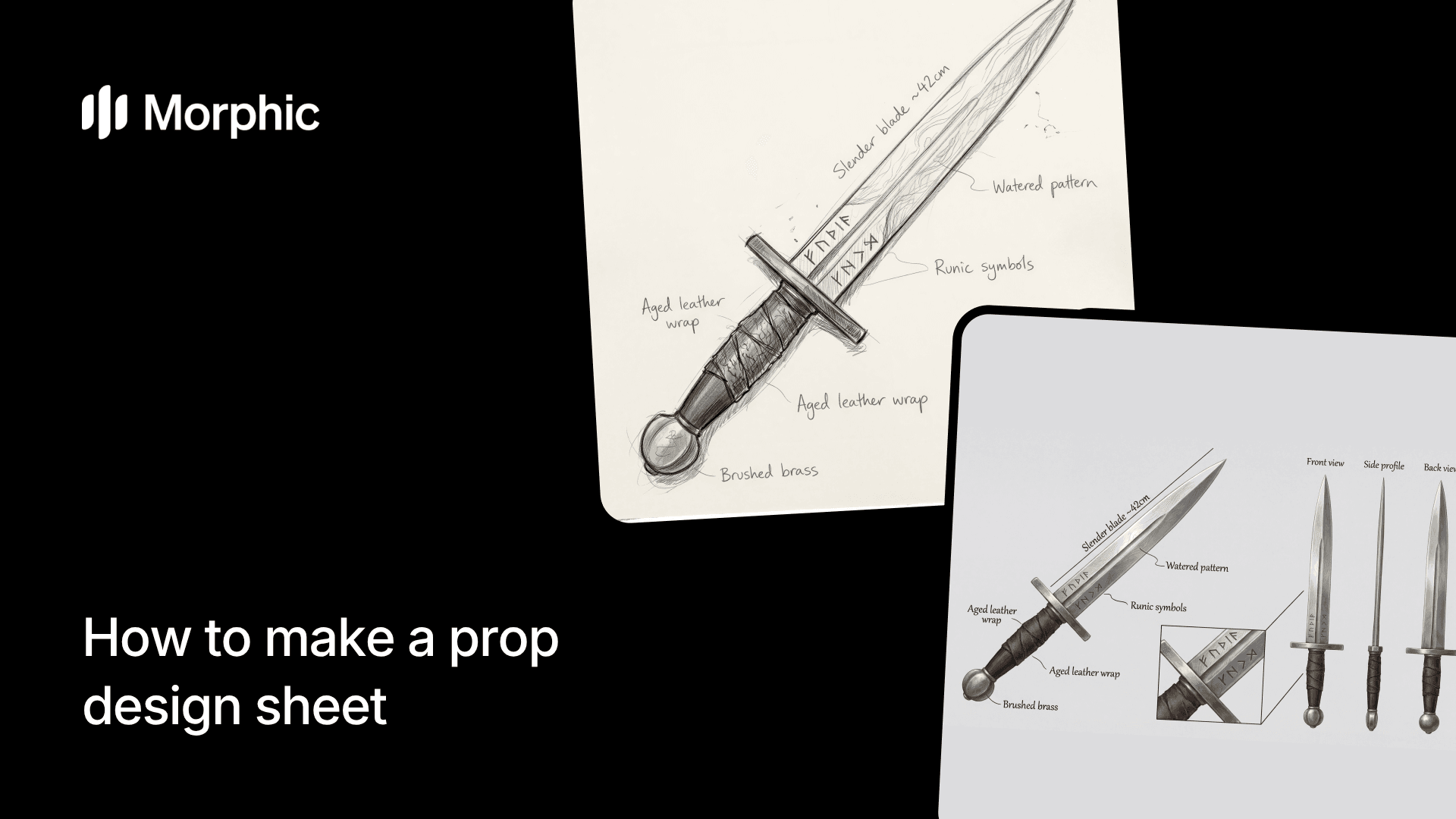 How to make a prop design sheet