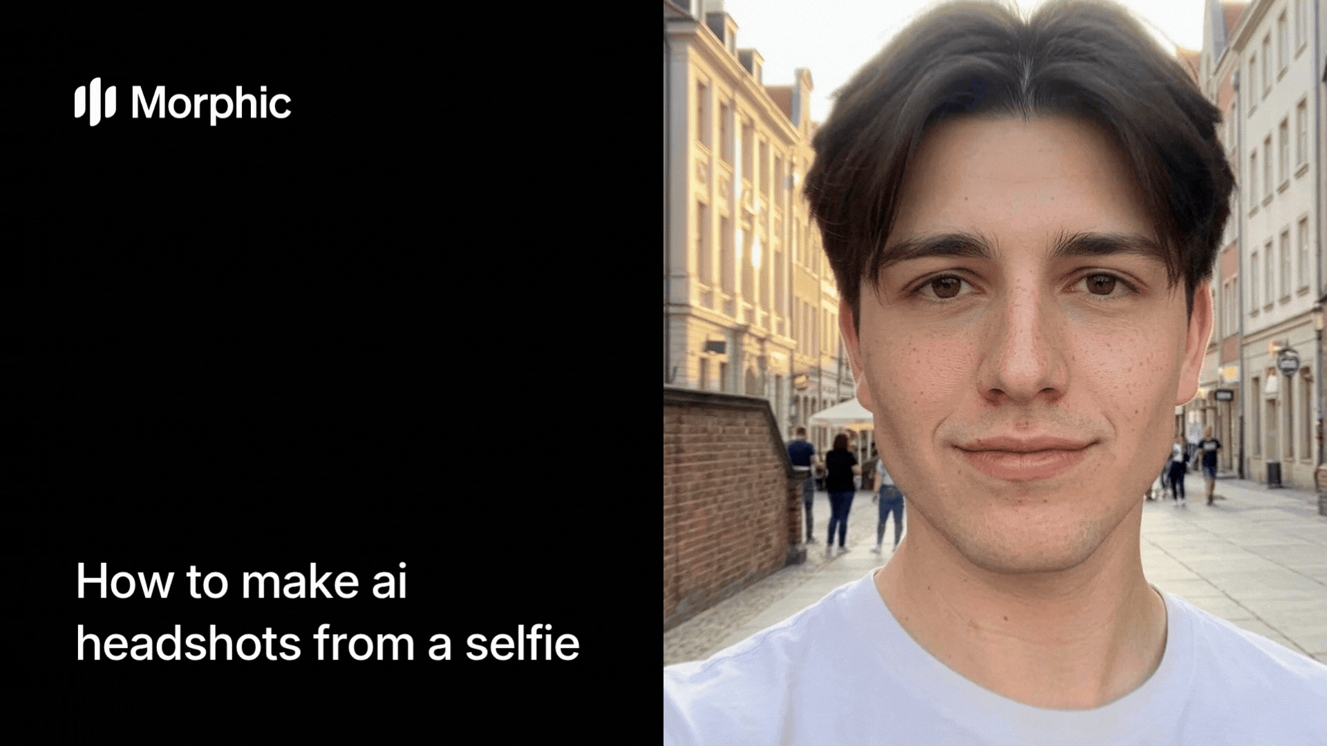 How to make AI headshots from a selfie